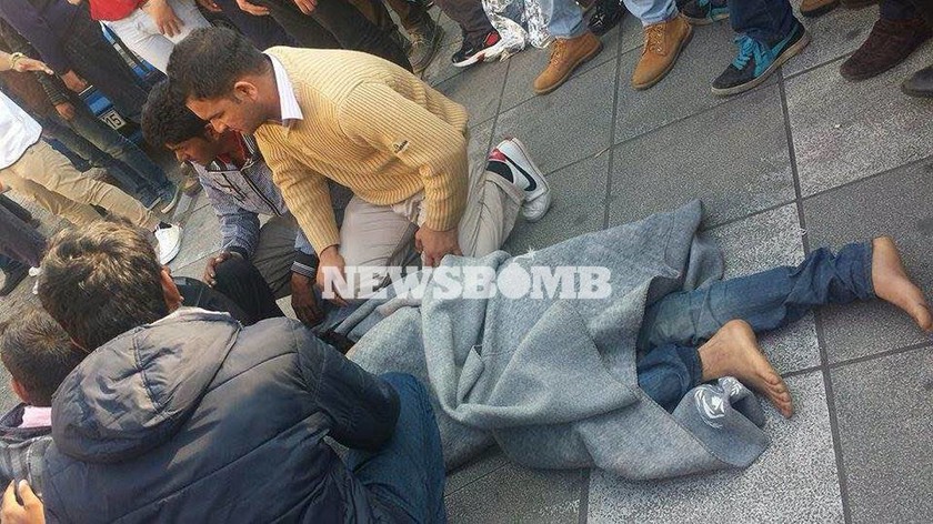 Δύο μετανάστες φέρεται να έκαναν απόπειρα αυτοκτονίας στην πλατεία Βικτωρίας