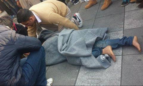 Δύο μετανάστες έκαναν απόπειρα αυτοκτονίας στην πλατεία Βικτωρίας
