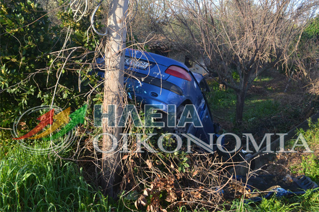 Τραγωδία στην Ηλεία: Ένας άνδρας έχασε τη ζωή του σε τροχαίο 