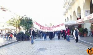Θεσσαλονίκη: Πορεία διαμαρτυρίας ενάντια στο ασφαλιστικό