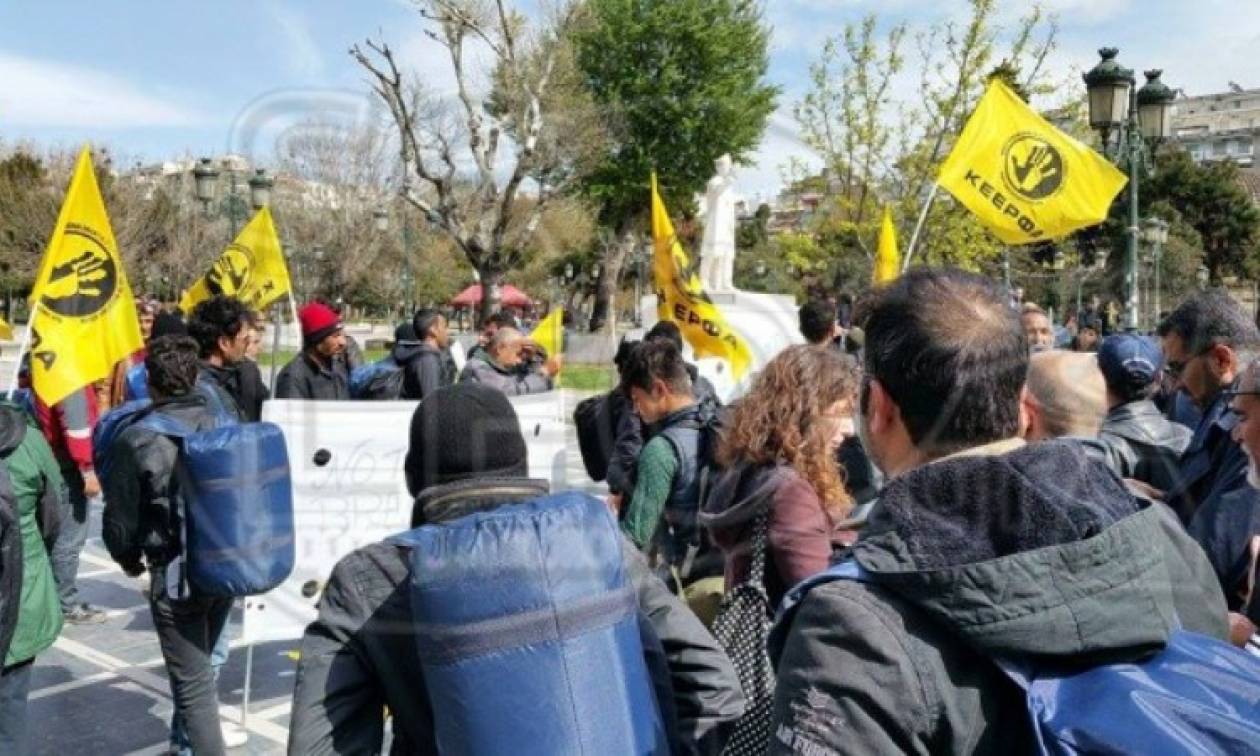 Πορεία διαμαρτυρίας από τα Διαβατά στην πλατεία Αριστοτέλους!