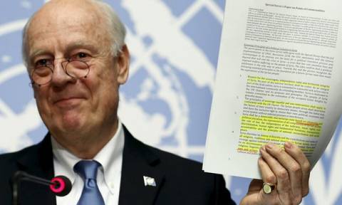 ΟΗΕ: Στις 9 Απριλίου αναμένεται η επανέναρξη των ειρηνευτικών διαπραγματεύσεων για τη Συρία