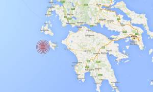 Σεισμός τώρα: 4,3 Ρίχτερ δυτικά της Ζακύνθου