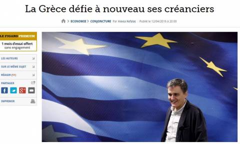 Le Figaro: Ο πόλεμος έχει κηρυχθεί - Η Αθήνα αψηφά και πάλι τους δανειστές