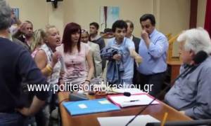 Ωραιόκαστρο: Επεισόδια στη συνεδρίαση του δημοτικού συμβουλίου (video)