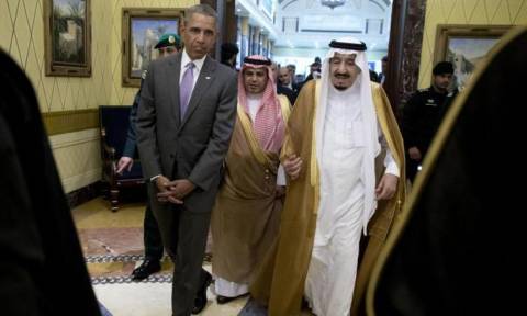 Στη Σαουδική Αραβία έφθασε o Ομπάμα για συνομιλίες σχετικά με την καταπολέμηση του ISIS (Vid)