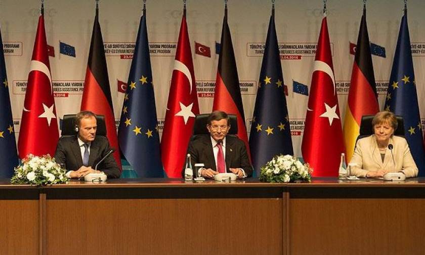 Η Μέρκελ προωθεί σχέδιο δημιουργίας ζωνών ασφαλείας στα σύνορα Συρίας - Τουρκίας