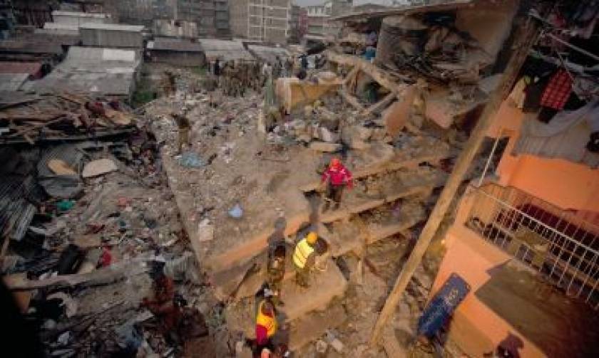 Κένυα: Αγωνιώδεις έρευνες για επιζώντες στα συντρίμμια εξαώροφου κτηρίου που κατέρρευσε- 7 οι νεκροί