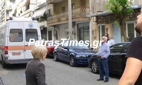 Σοκ στην Πάτρα: Καθηγητής «βούτηξε» από το μπαλκόνι κι έπεσε πάνω σε αυτοκίνητο (photo)