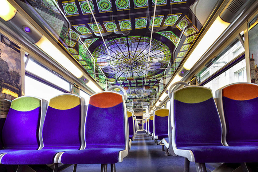 Μοναδικές εικόνες: Τρένα... έργα τέχνης στη Γαλλία!