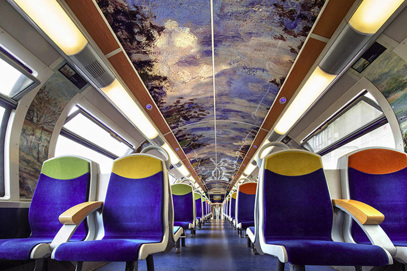 Μοναδικές εικόνες: Τρένα... έργα τέχνης στη Γαλλία!