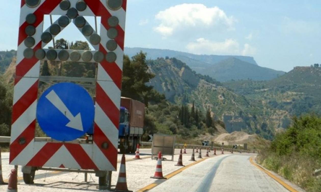 Προσοχή: Κλείνει την Τετάρτη (25/5) η εθνική οδός Πατρών-Κορίνθου στο ύψος της Ακράτας