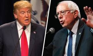 Προεδρικές εκλογές ΗΠΑ: Ο Σάντερς λέει «ναι» σε debate με Τραμπ, αλλά «όχι» με Κλίντον