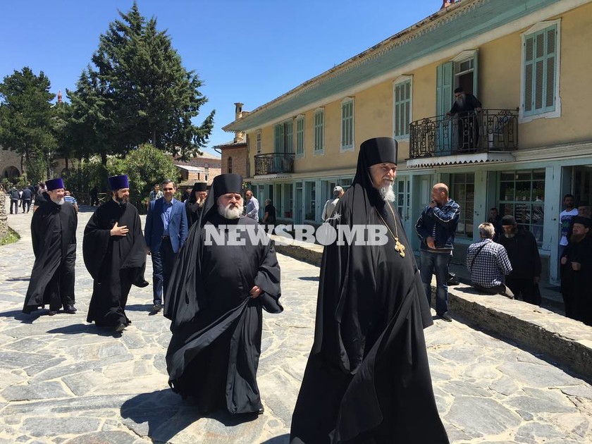 Στο Άγιο Όρος ο Πατριάρχης Κύριλλος (photos)