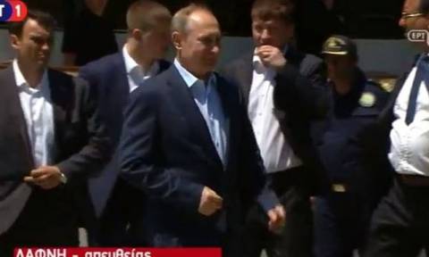 Поездка Путина на Афон прошла при повышенных мерах безопасности