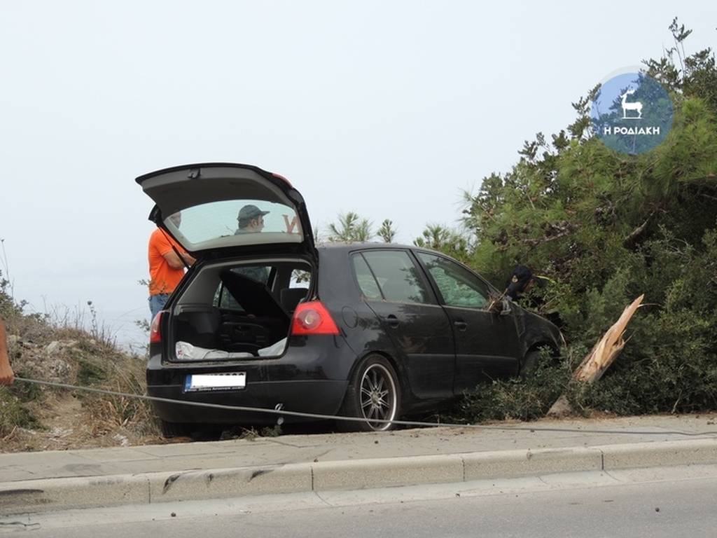 Ρόδος: Το δέντρο της έσωσε τη ζωή! (vid)