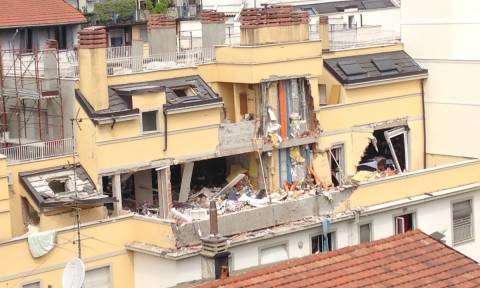 Ιταλία: Τρεις νεκροί από έκρηξη και κατάρρευση πολυκατοικίας στο Μιλάνο (Pics & Vid)