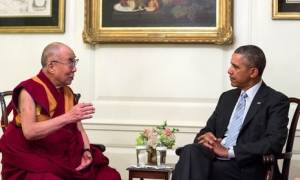 O Ομπάμα υποδέχθηκε τον Δαλάι Λάμα στο Λευκό Οίκο - Αντιδρά η Κίνα