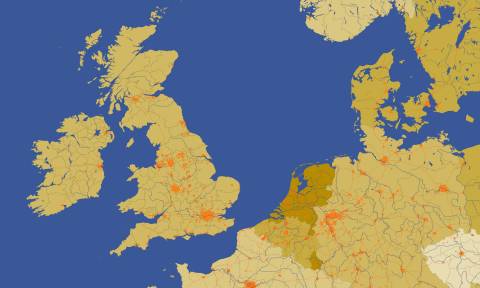 Brexit Αποτελέσματα: Δείτε αναλυτικά πώς ψήφισε η Βρετανία (χάρτης)
