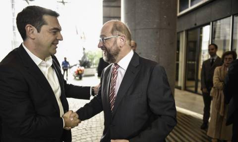 Τσίπρας και Σουλτς συμφωνούν για ενίσχυση της κοινωνικής ατζέντας στην ΕΕ