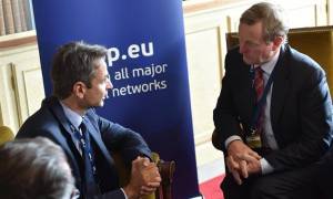 Συνάντηση Μητσοτάκη με τον πρωθυπουργό της Ιρλανδίας στις Βρυξέλλες