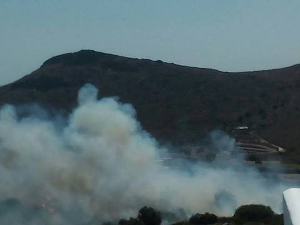 Φωτιά και στην Άνδρο (pics)