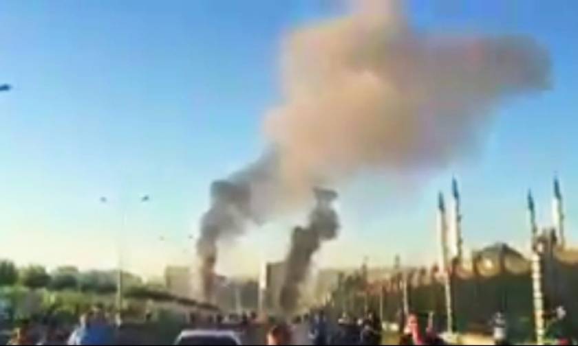 Πραξικόπημα Τουρκία: Αεροπλάνο έριξε βόμβα κοντά στο προεδρικό μέγαρο (Vid)