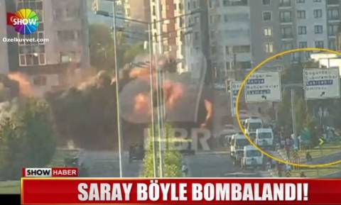 Πραξικόπημα Τουρκία: Σοκαριστικό βίντεο με F-16 να βομβαρδίζουν αμάχους! (vid)