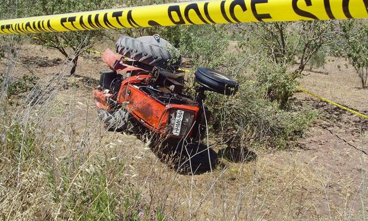 Τραγωδία στη Μυτιλήνη: Νεκρός 56χρονος που πλακώθηκε από το τρακτέρ του