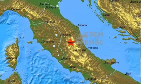 Νέος σεισμός 4,1 Ρίχτερ στην Ιταλία