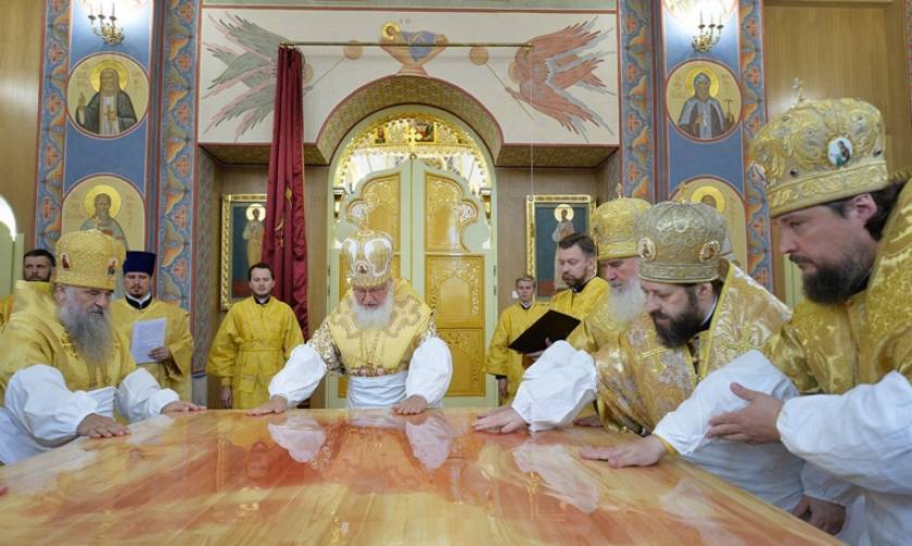 Ο Πατριάρχης Μόσχας εγκαινίασε τον μεγαλύτερο ναό στην Άπω Ανατολή