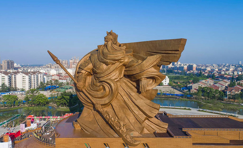 1200 ton guan yu statue