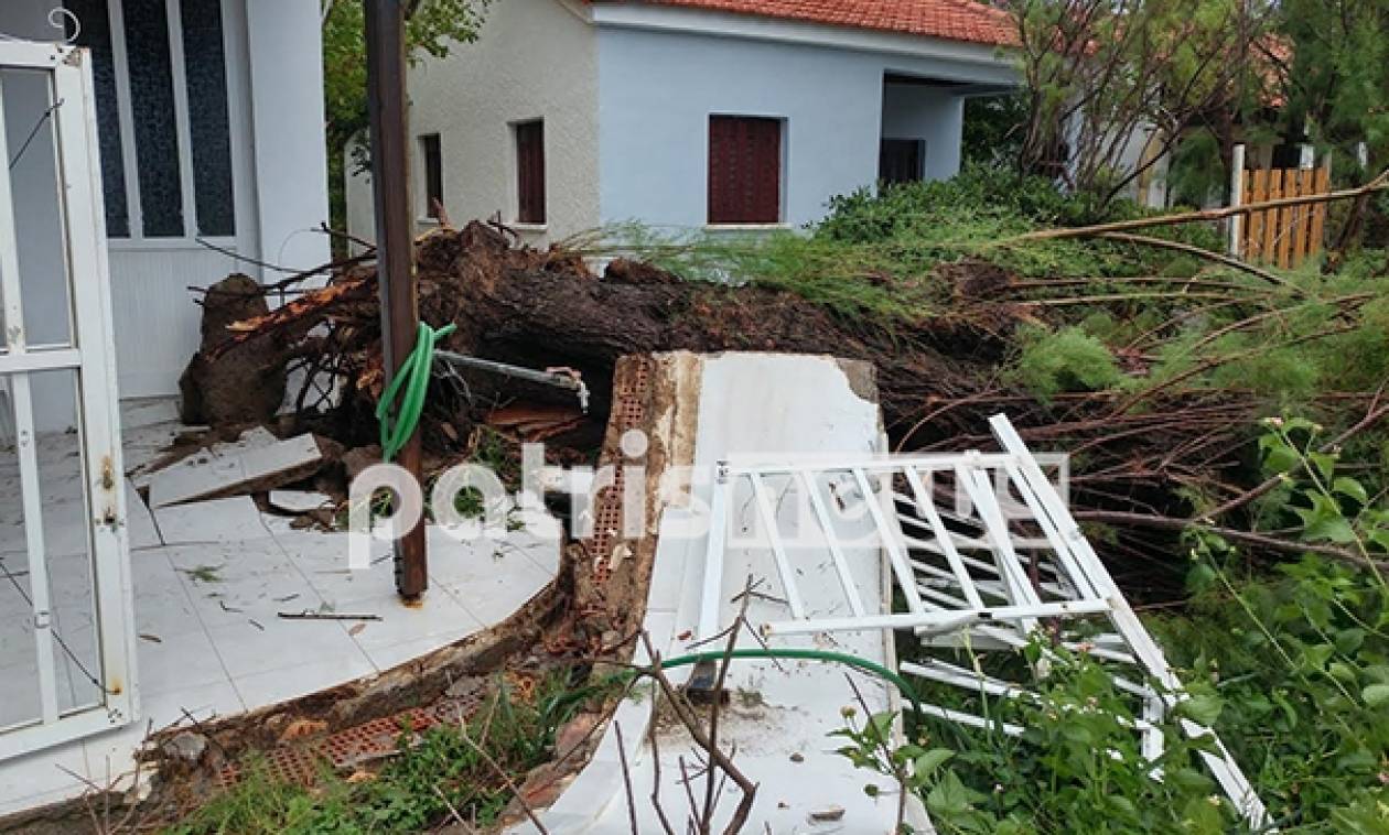 Αγρίεψε ο καιρός: Πλημμύρες και ανεμοστρόβιλοι σάρωσαν τη δυτική Ελλάδα