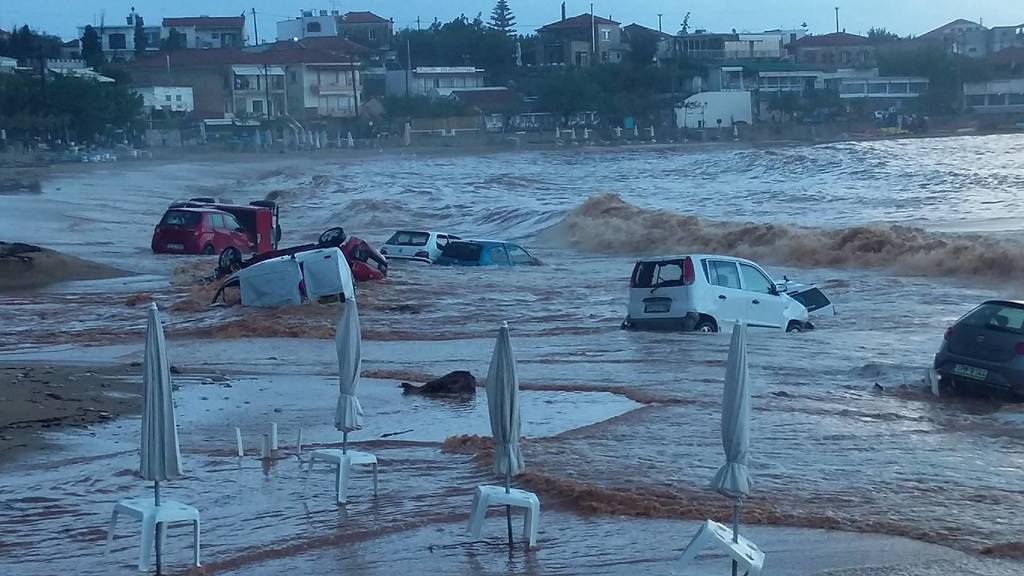 Κακοκαιρία: Εικόνες Αποκάλυψης στη Στούπα Μεσσηνίας