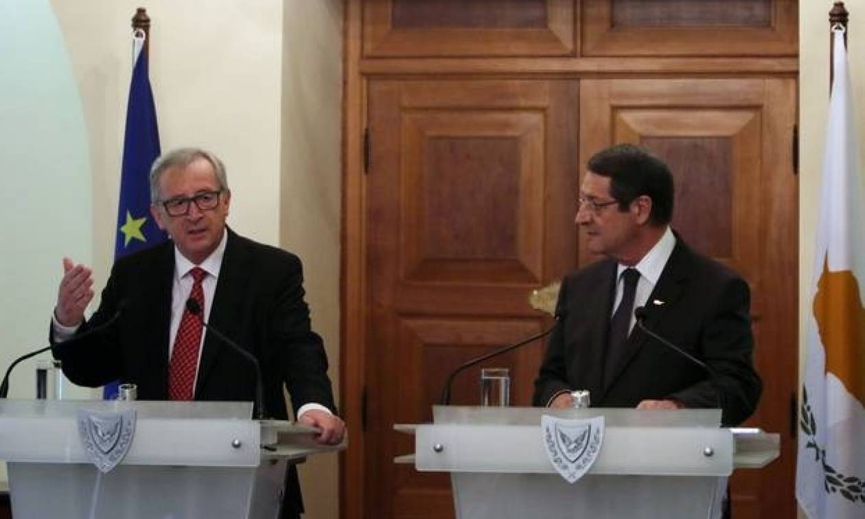 Γιούνκερ για Κυπριακό: Η ΕΕ είναι η κινητήρια δύναμη που μπορεί να οδηγήσει στην επανένωση
