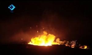 Συρία: Στις φλόγες το Χαλέπι μετά το νέο σφυροκόπημα -  Νέες διαπραγματεύσεις στη Νέα Υόρκη (vid)