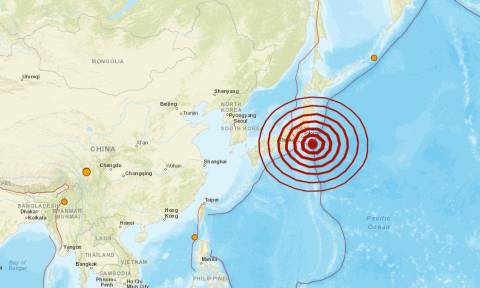 Ισχυρός σεισμός 6,3 Ρίχτερ κοντά στην Ιαπωνία