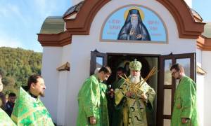 Εγκαινιάστηκε ο πρώτος Ναός του Οσίου Πορφυρίου στην Ουκρανία