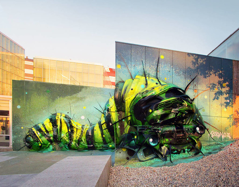 Αρτούρ Μπορντάλο, ο καλλιτέχνης που μετατρέπει τα σκουπίδια σε εντυπωσιακά γλυπτά ζώων