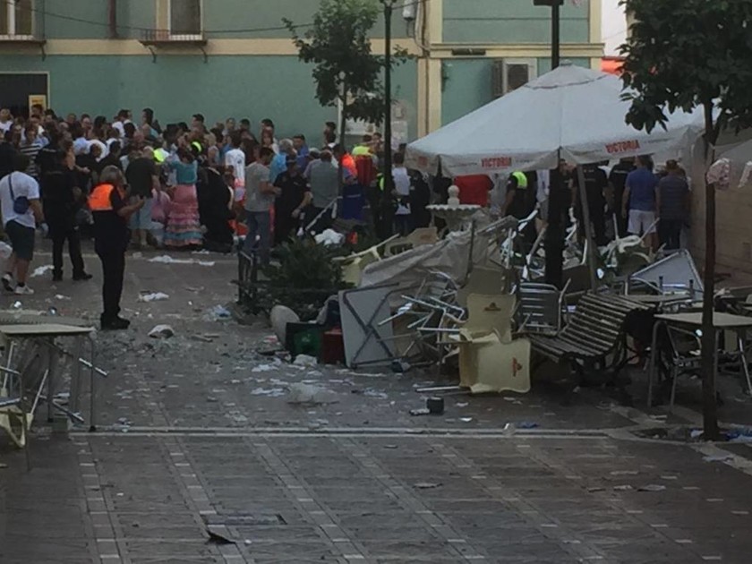 Συναγερμός στην Ισπανία: Τουλάχιστον 77 τραυματίες από ισχυρή έκρηξη στη Μάλαγα