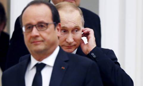 «Πόρτα» στον Ολάντ έριξε ο Πούτιν - Ανέβαλε την επίσκεψή του στο Παρίσι