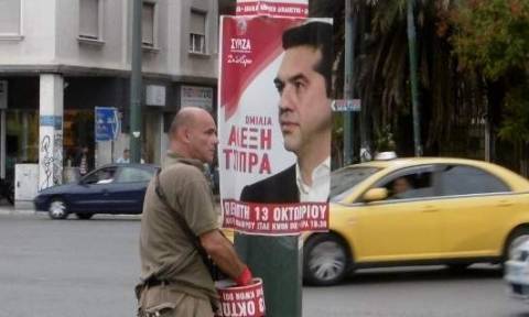 Συνέδριο ΣΥΡΙΖΑ: Γέμισε η Αθήνα με τη φάτσα του Τσίπρα