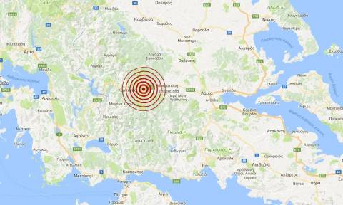Νέος σεισμός 3,8 Ρίχτερ κοντά στο Καρπενήσι (pics)