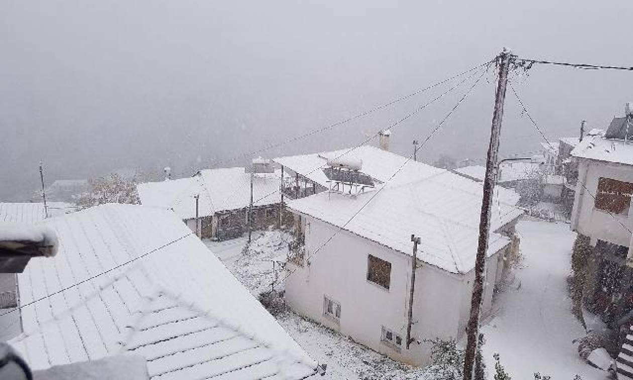 Στην «κατάψυξη» η Θεσσαλία - Πάνω από μισό μέτρο χιόνι στα Τρίκαλα