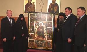 Αντίγραφο Ιεράς Εικόνας του Αγίου Ανδρέου στη Ρωσία