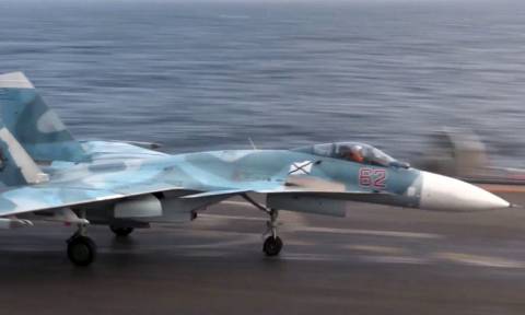 Συνετρίβη στη Μεσόγειο ρωσικό μαχητικό αεροσκάφος (Vids)