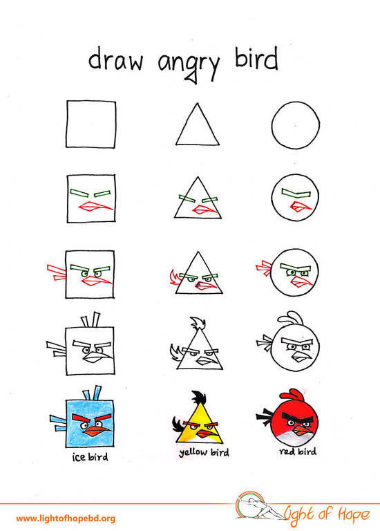 Προτάσεις για τις γιορτές: Πώς να ζωγραφίσετε οποιοδήποτε ζώο με ένα τρίγωνο, τετράγωνο ή κύκλο