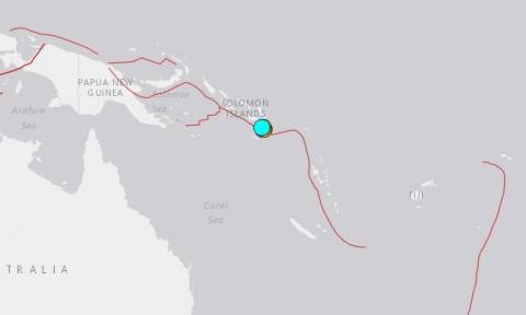 Νέος ισχυρός σεισμός συγκλονίζει τα νησιά του Σολομώντα