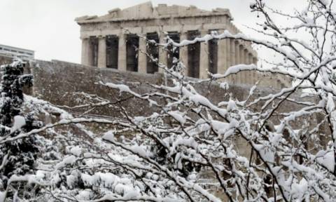 Χιονιάς Αριάδνη: Οι χάρτες με τα χιόνια στην Αθήνα! Πότε θα αρχίσει να χιονίζει στο κέντρο; (Photos)