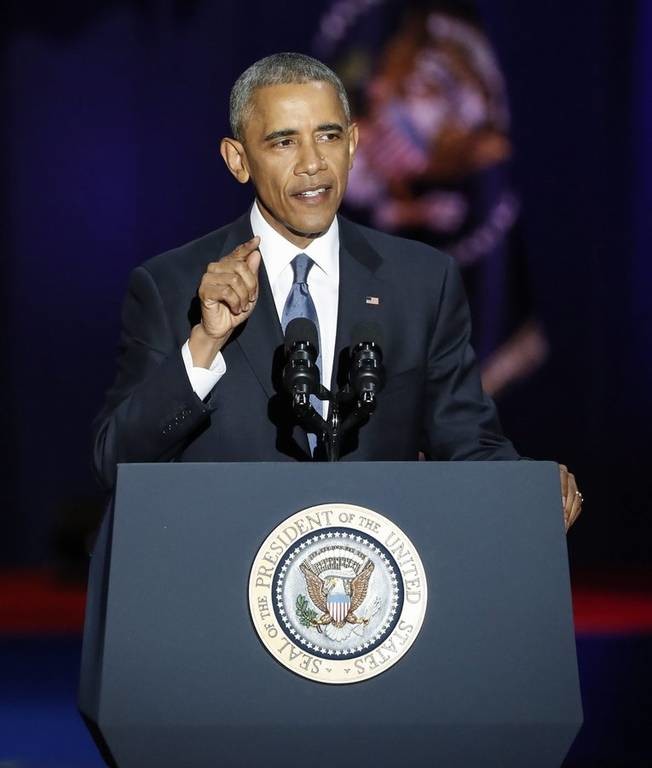 ΗΠΑ: Συγκινητικό «αντίο» Ομπάμα με δάκρυα στα μάτια 